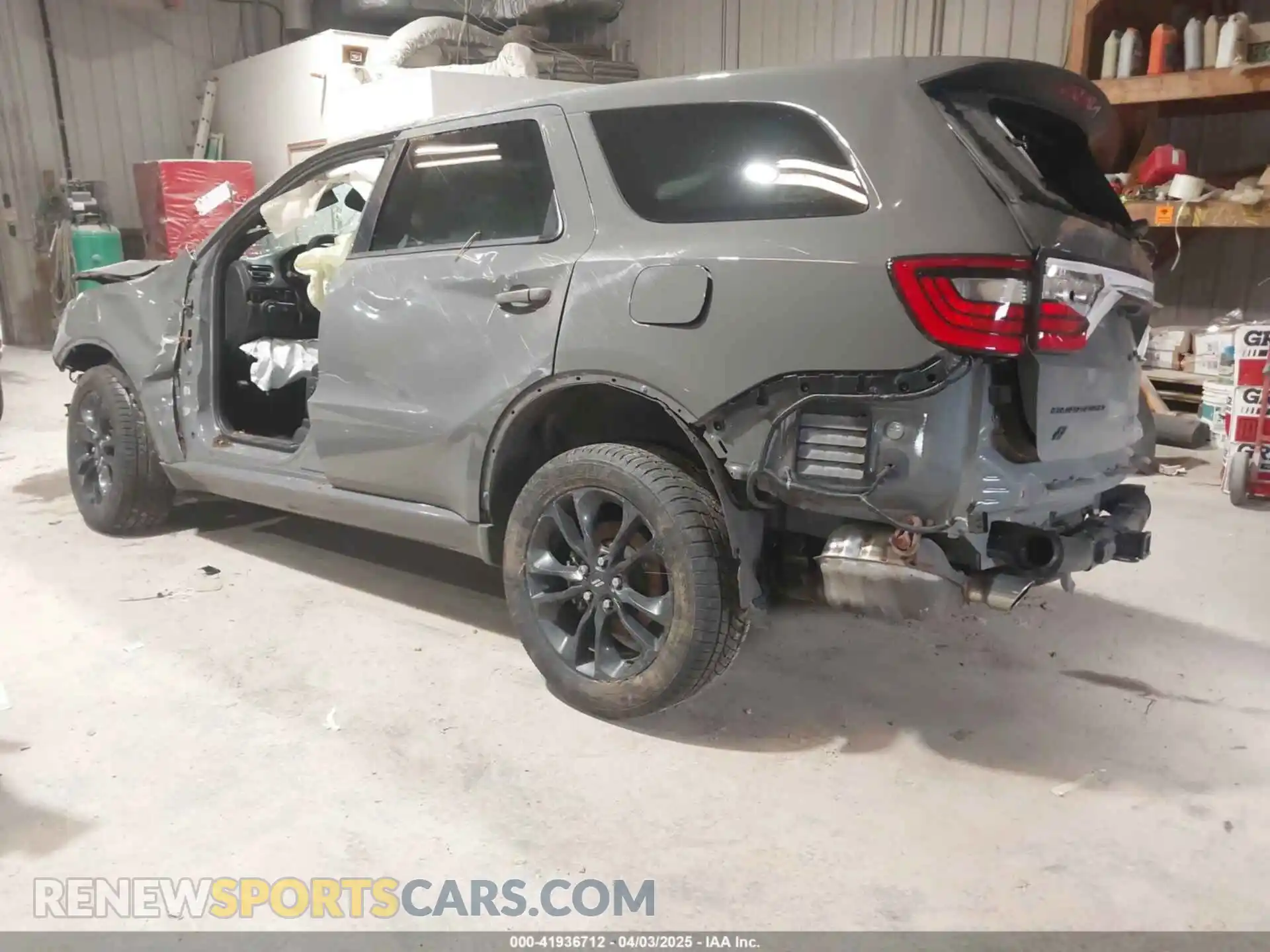 3 Photograph of a damaged car 1C4RDJDG6NC212352 DODGE DURANGO 2022