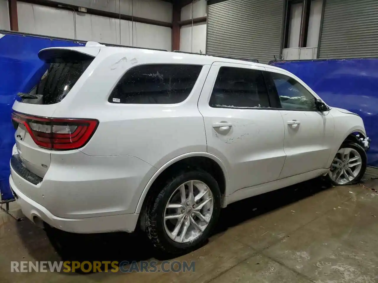 3 Photograph of a damaged car 1C4RDJDG7NC218824 DODGE DURANGO 2022
