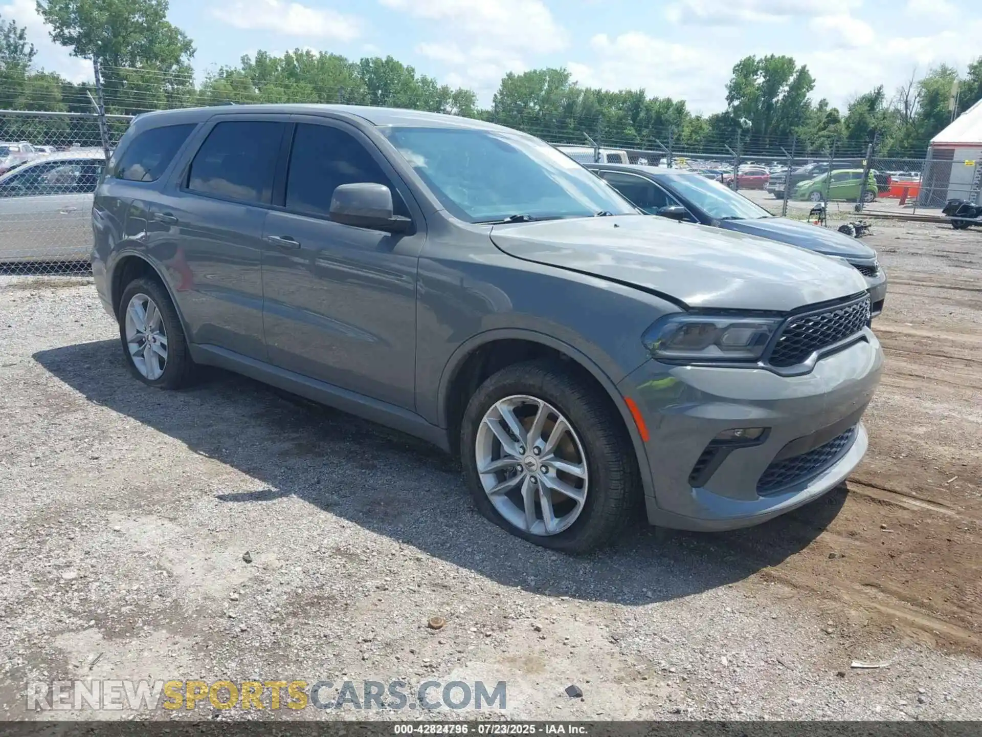 1 Photograph of a damaged car 1C4RDJDG7NC219925 DODGE DURANGO 2022