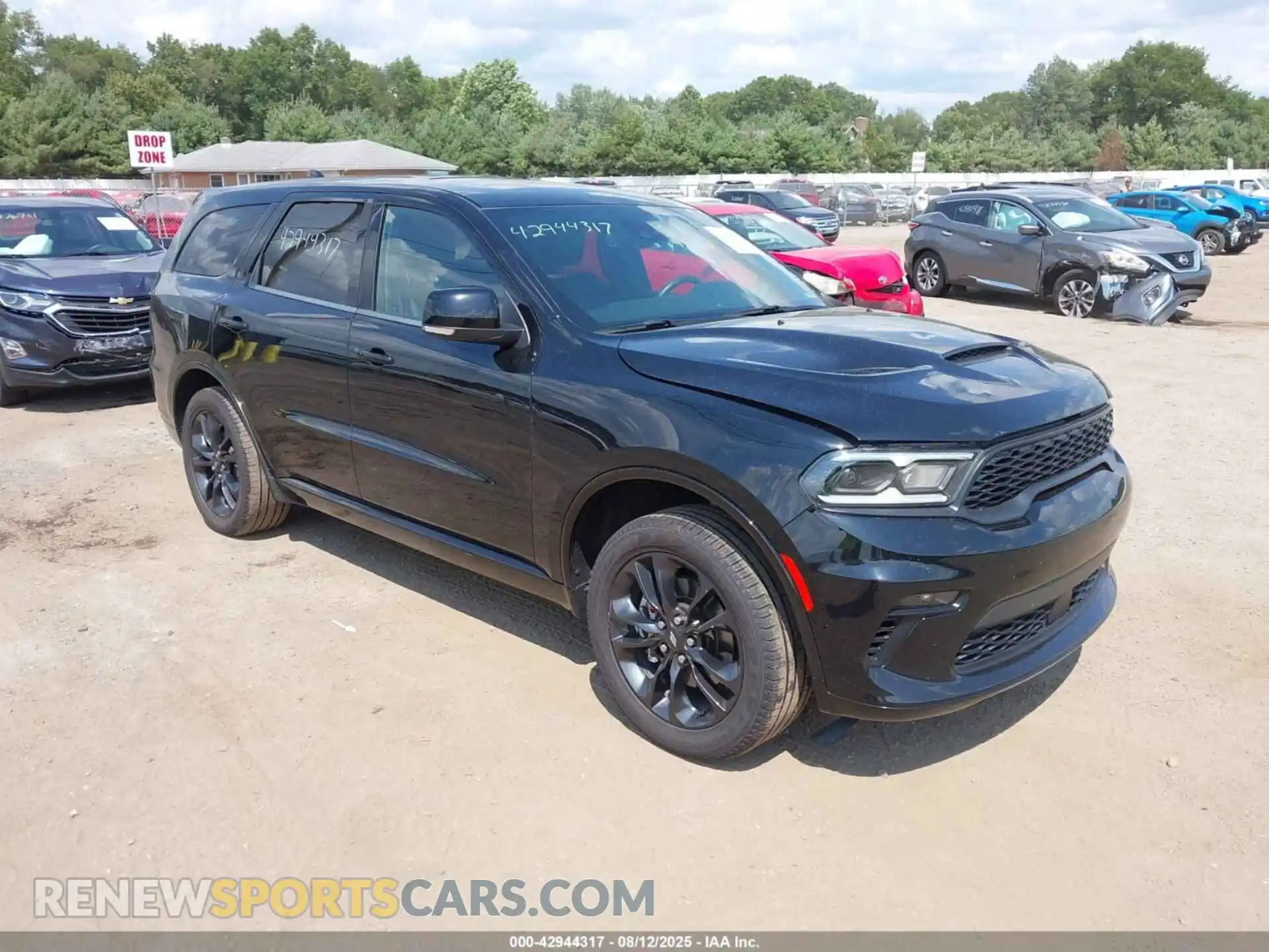 1 Photograph of a damaged car 1C4RDJDG8NC206472 DODGE DURANGO 2022