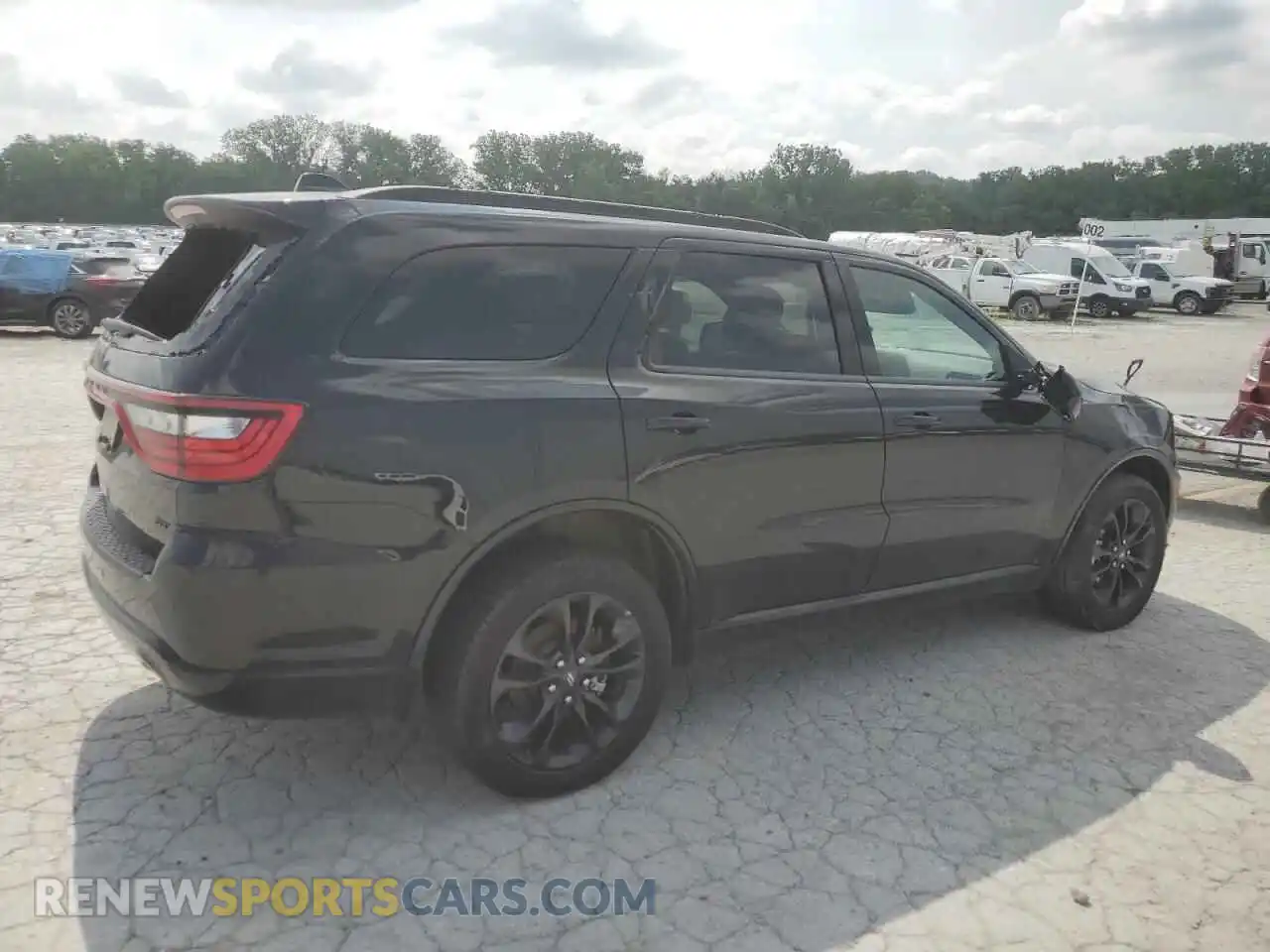 3 fotografías del automóvil dañado 1C4RDJDG9NC161560 DODGE DURANGO 2022