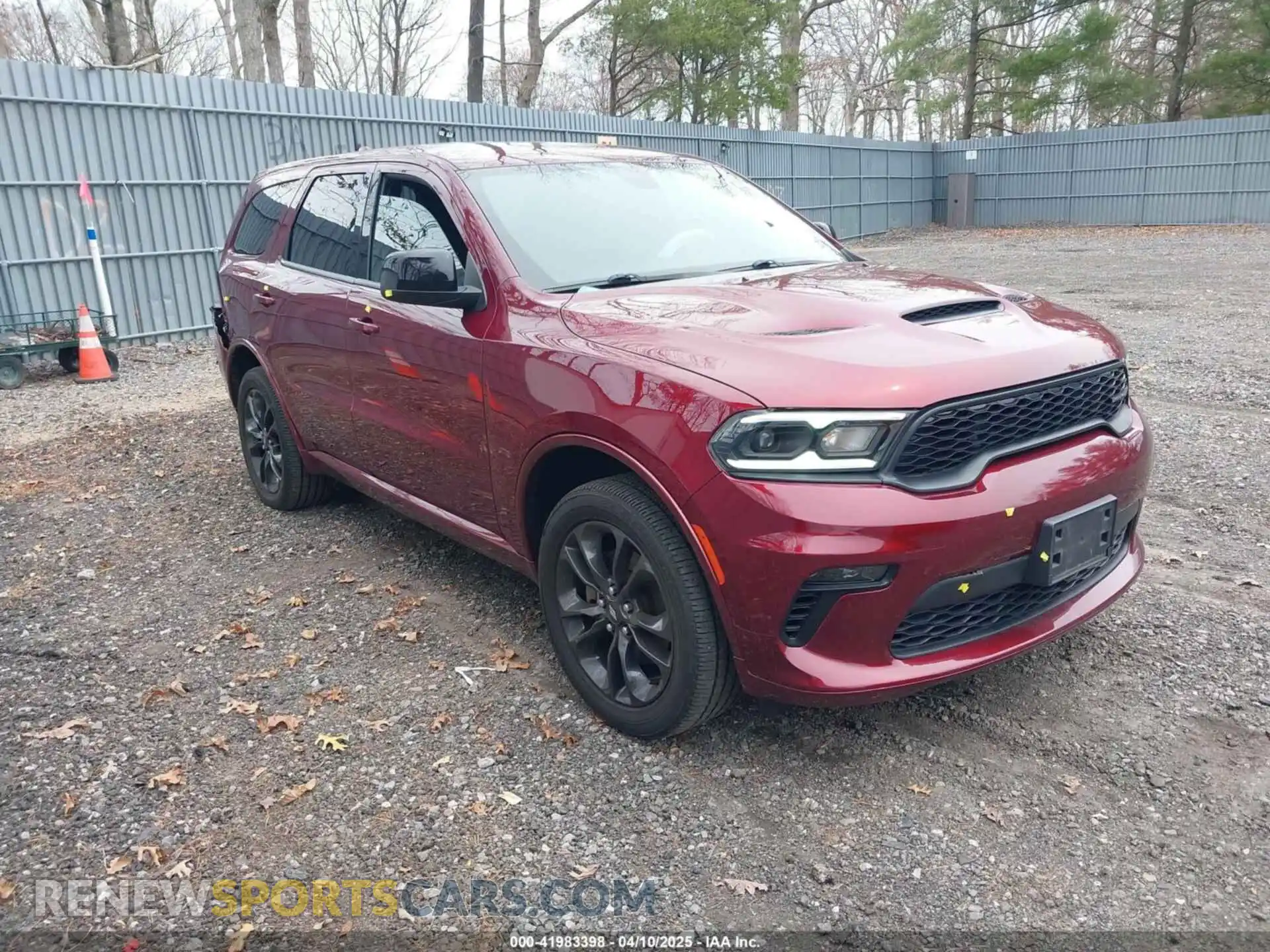 1 Photograph of a damaged car 1C4RDJDG9NC211566 DODGE DURANGO 2022