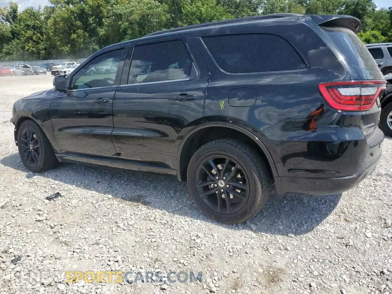 2 Photograph of a damaged car 1C4RDJDGXNC134559 DODGE DURANGO 2022