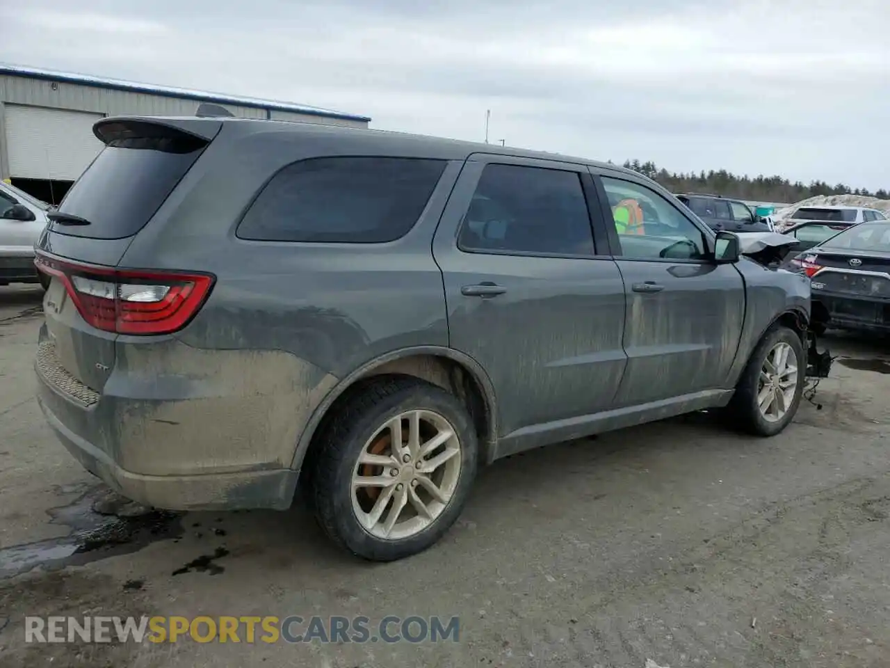 3 Фотография поврежденного автомобиля 1C4RDJDGXNC183759 DODGE DURANGO 2022