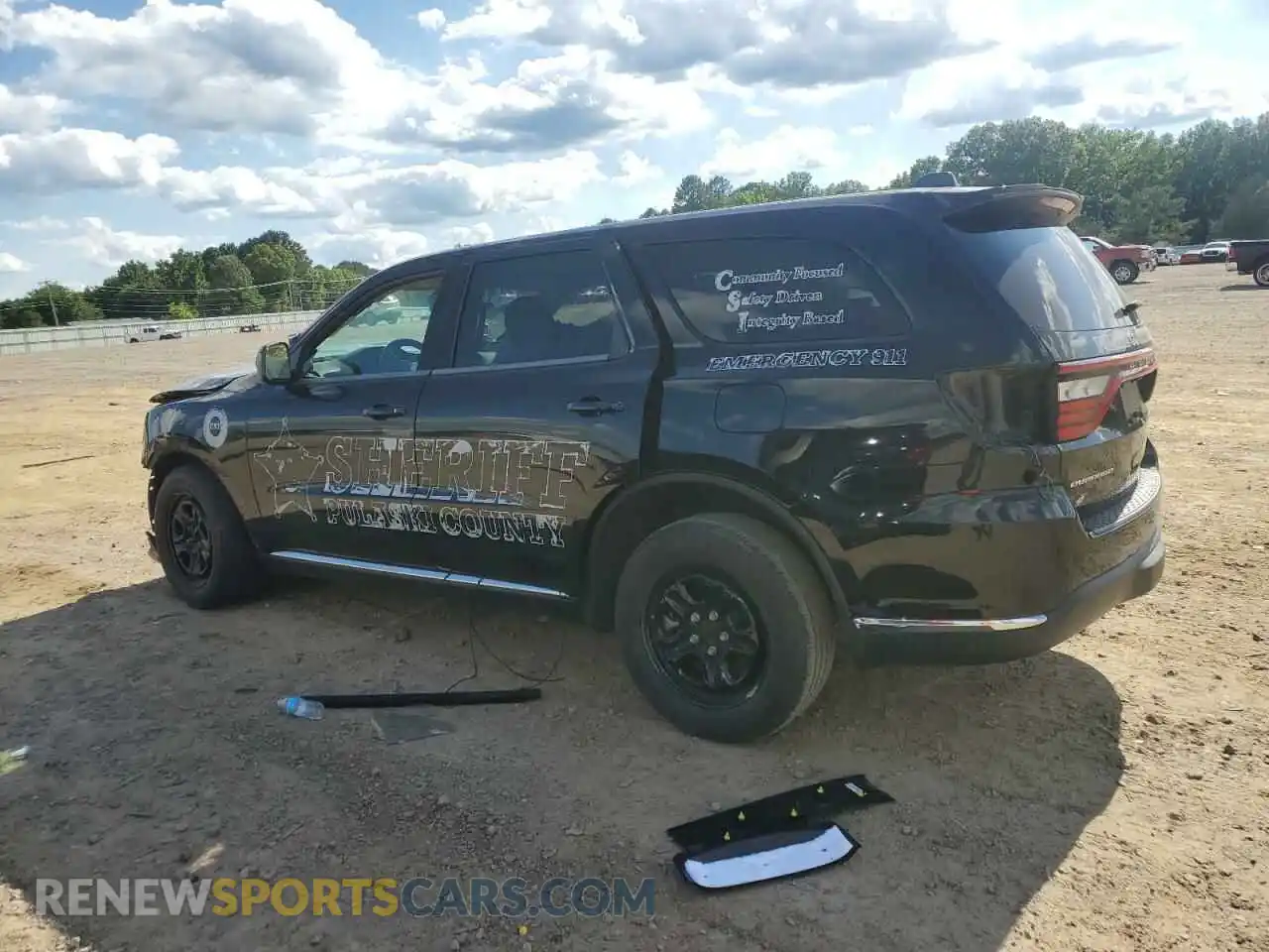 2 Photograph of a damaged car 1C4RDJFG2NC184532 DODGE DURANGO 2022