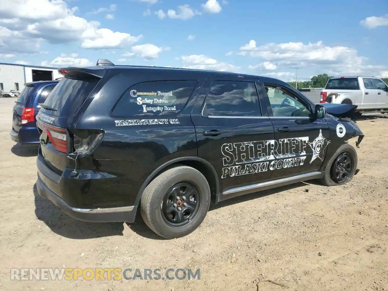 3 Photograph of a damaged car 1C4RDJFG2NC184532 DODGE DURANGO 2022
