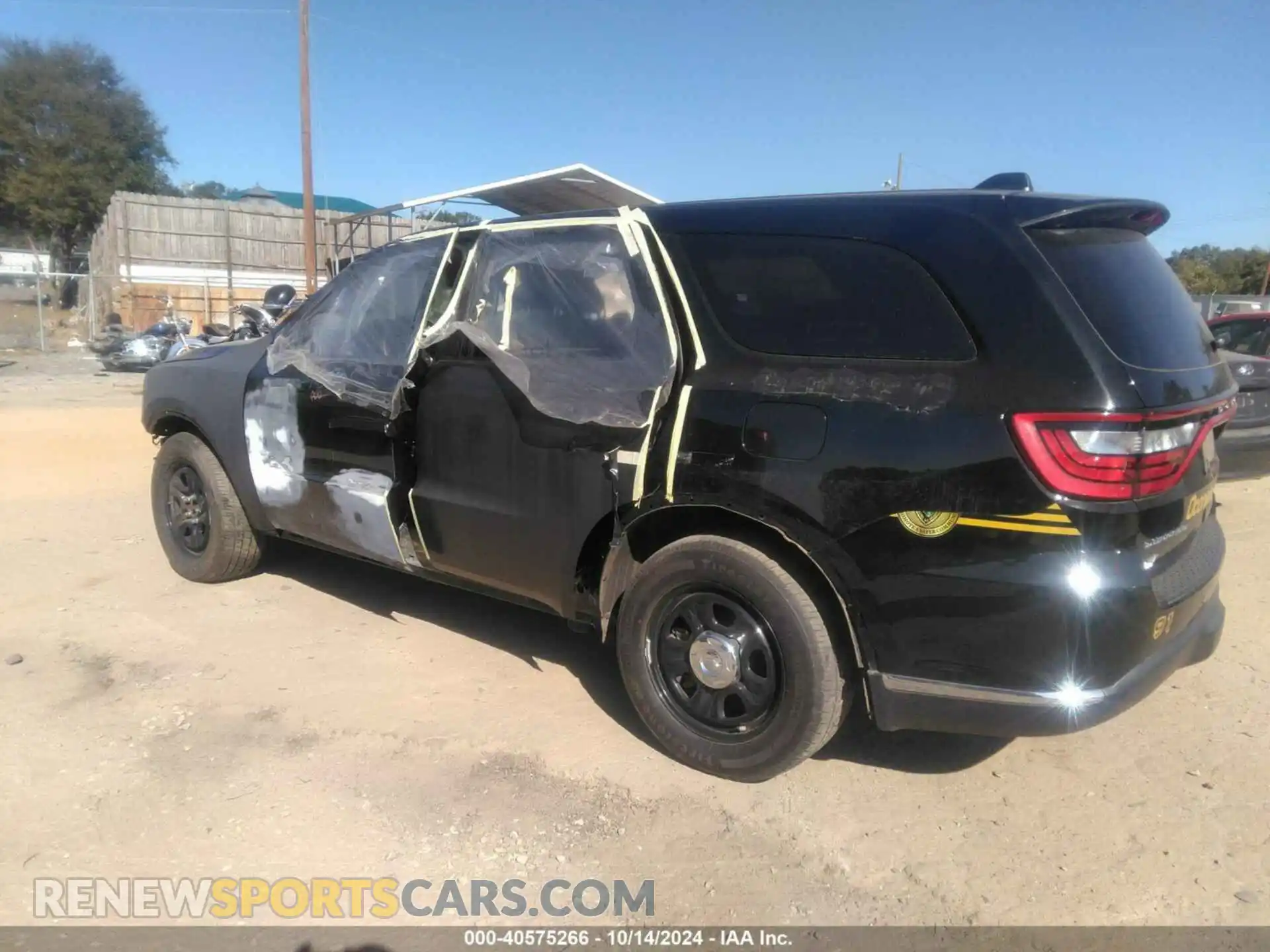 3 Photograph of a damaged car 1C4RDJFG2NC184899 DODGE DURANGO 2022