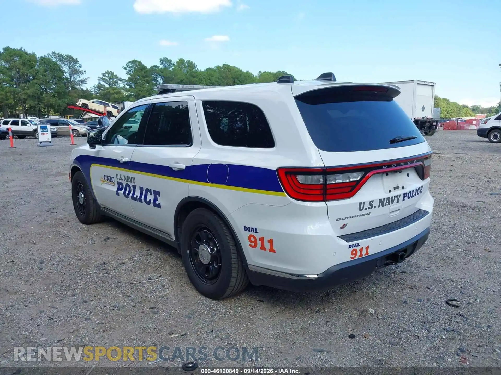 3 fotografías del automóvil dañado 1C4RDJFG4NC132576 DODGE DURANGO 2022