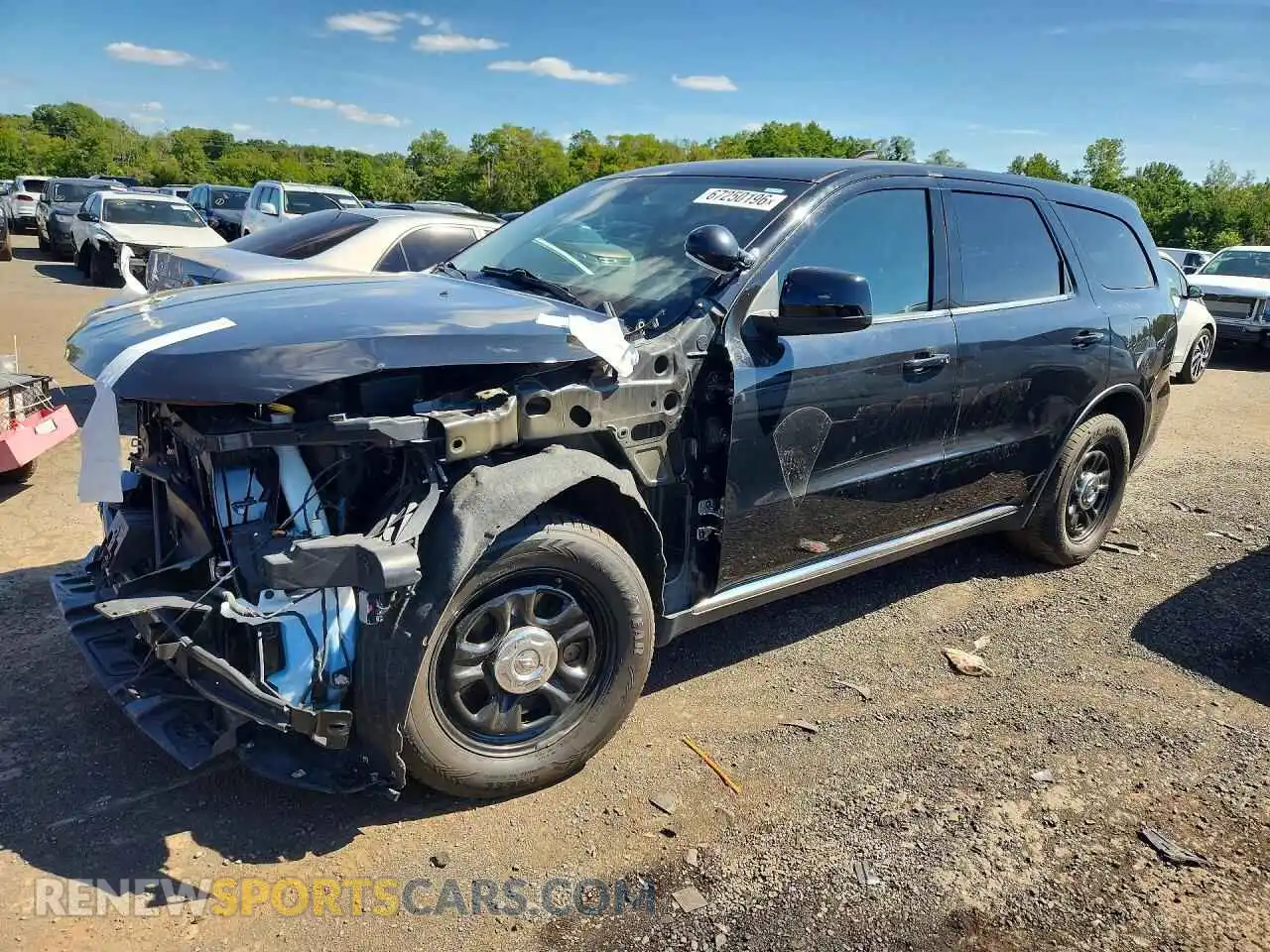 1 fotografías del automóvil dañado 1C4RDJFG8NC185121 DODGE DURANGO 2022
