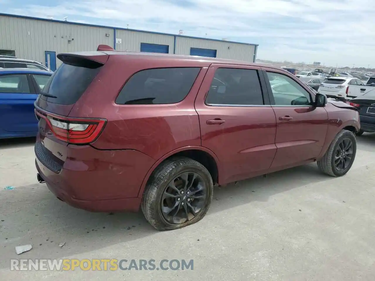 3 Photograph of a damaged car 1C4SDHCT1NC102379 DODGE DURANGO 2022