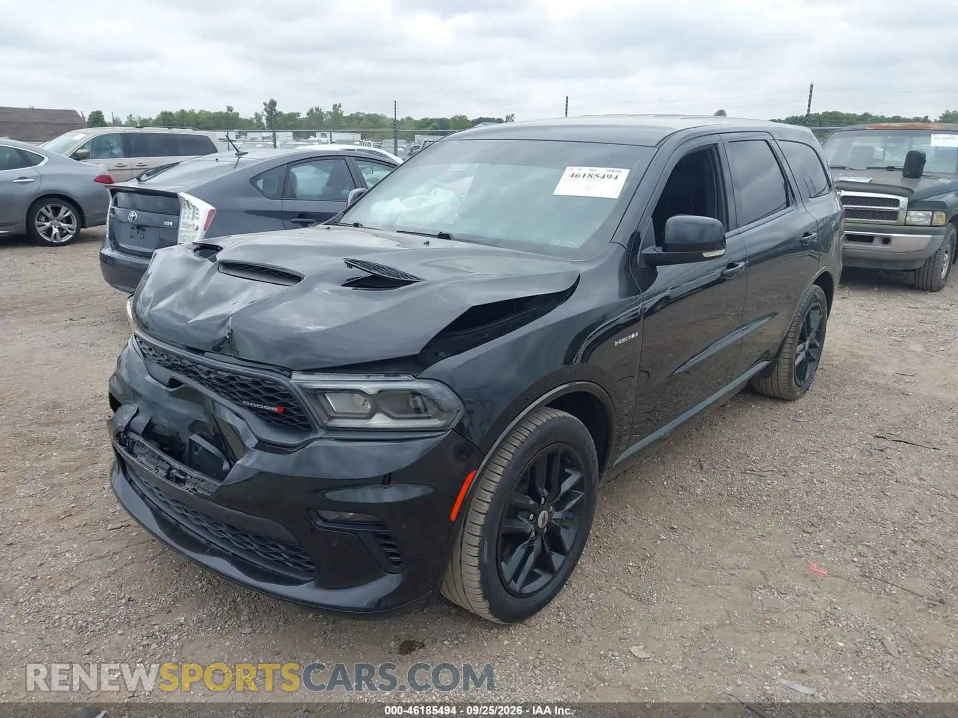 2 Фотография поврежденного автомобиля 1C4SDHCT4NC157053 DODGE DURANGO 2022