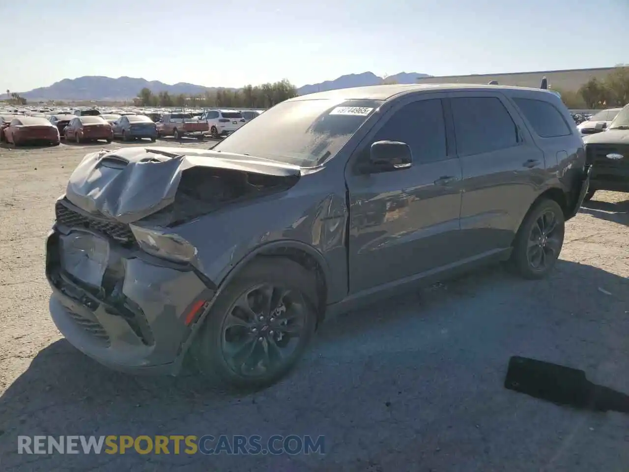 1 Photograph of a damaged car 1C4SDHCT6NC209976 DODGE DURANGO 2022