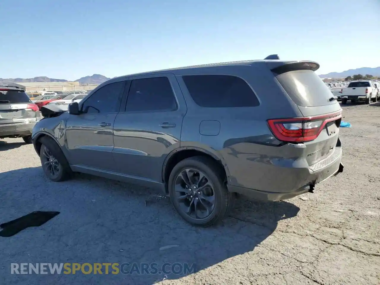 2 Photograph of a damaged car 1C4SDHCT6NC209976 DODGE DURANGO 2022