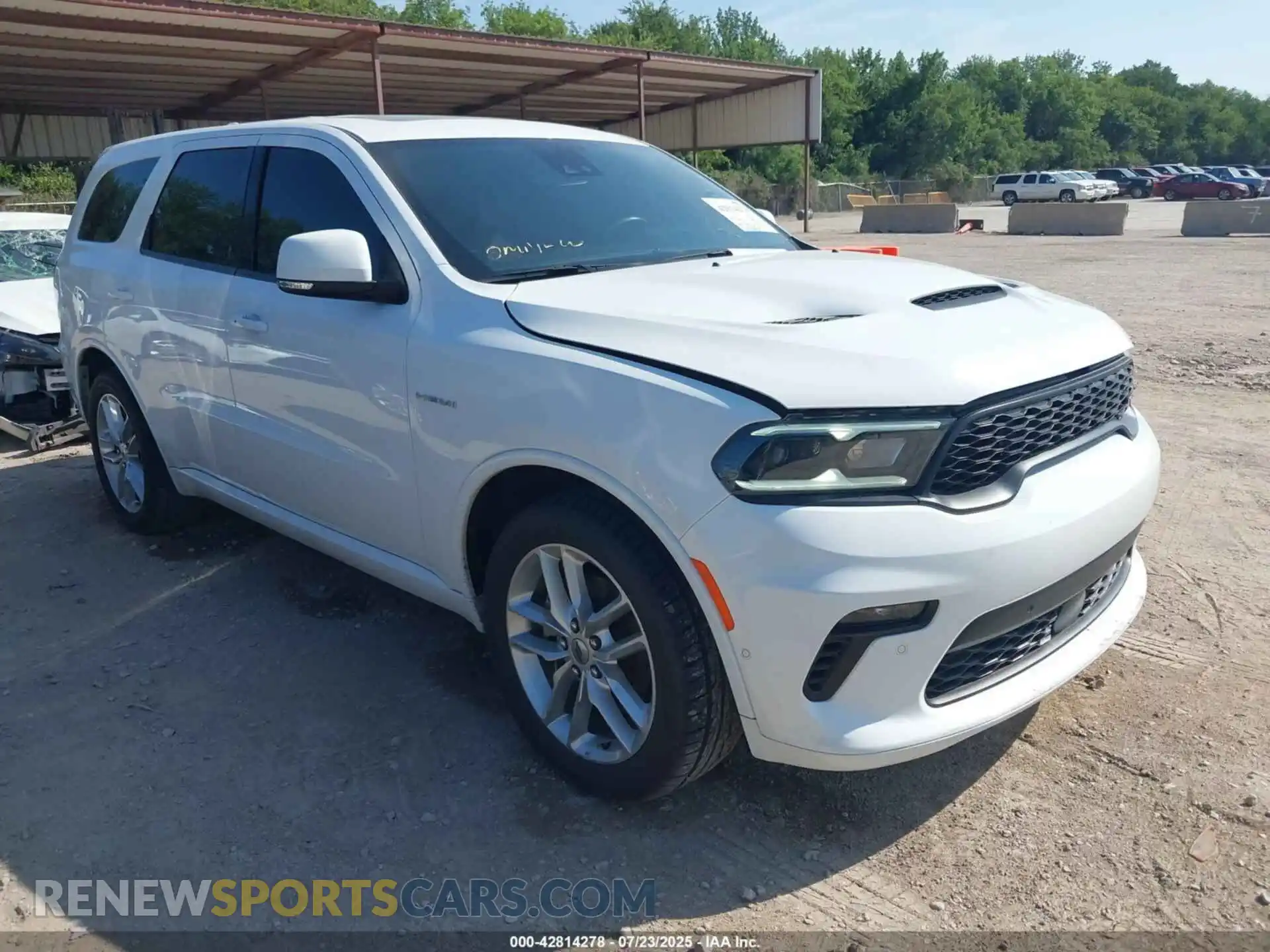 1 Photograph of a damaged car 1C4SDHCT6NC217849 DODGE DURANGO 2022