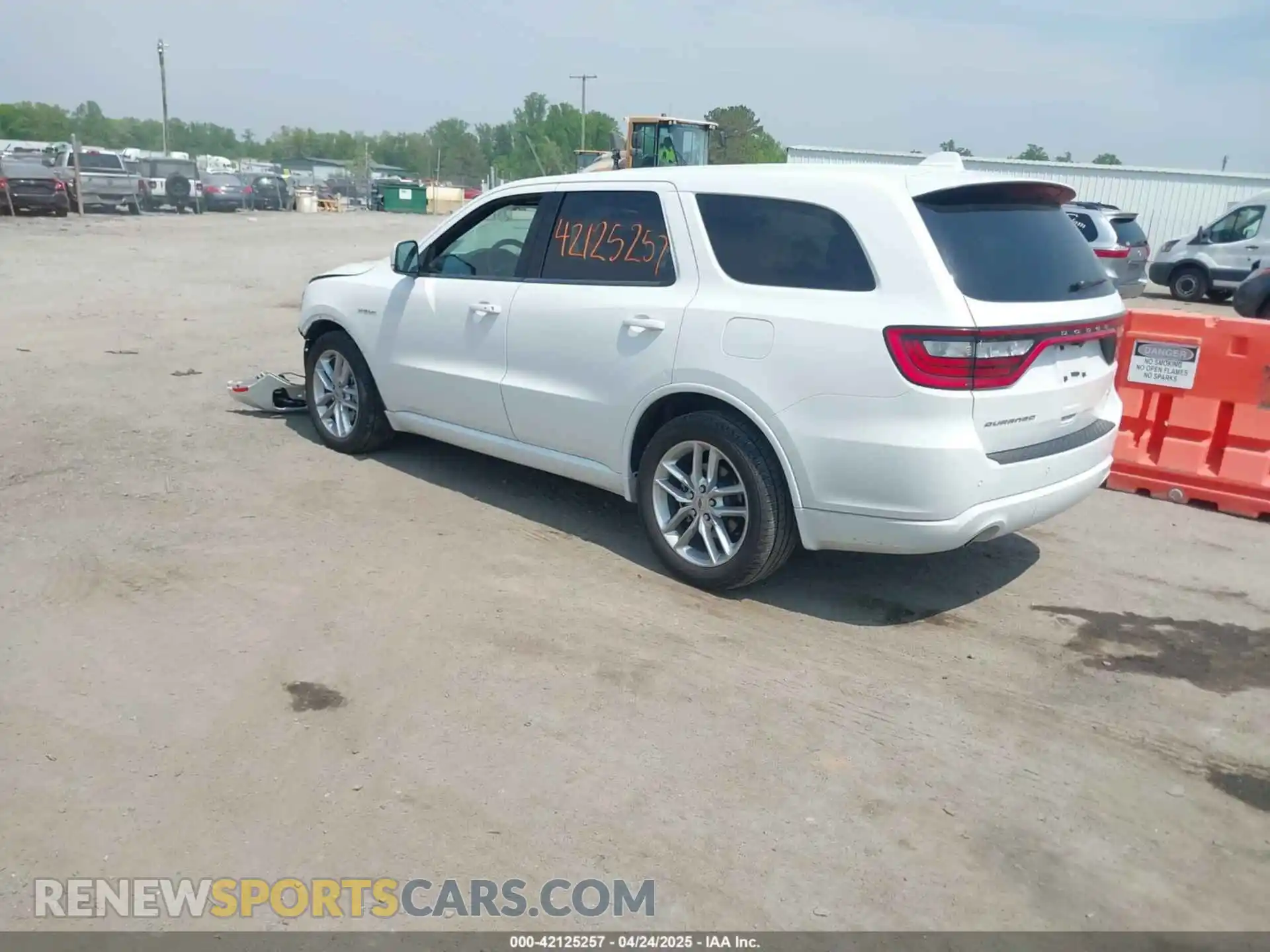 3 Фотография поврежденного автомобиля 1C4SDHCT7NC224387 DODGE DURANGO 2022