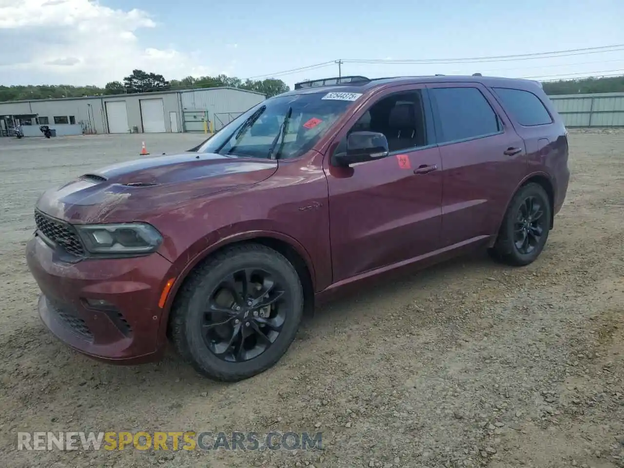 1 Photograph of a damaged car 1C4SDHCT9NC203590 DODGE DURANGO 2022