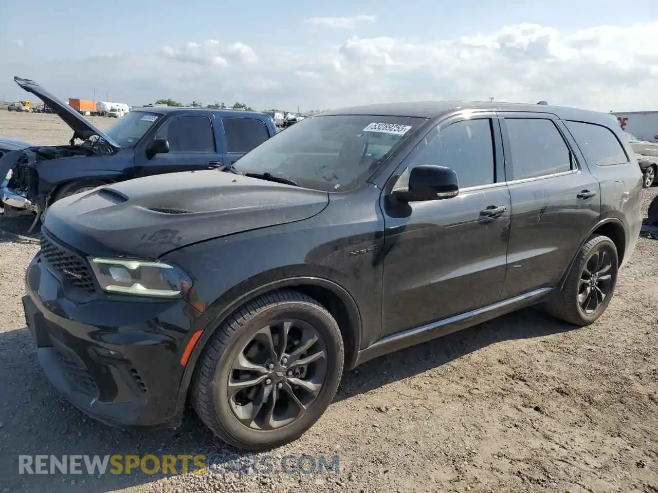 1 Photograph of a damaged car 1C4SDHCTXNC103109 DODGE DURANGO 2022