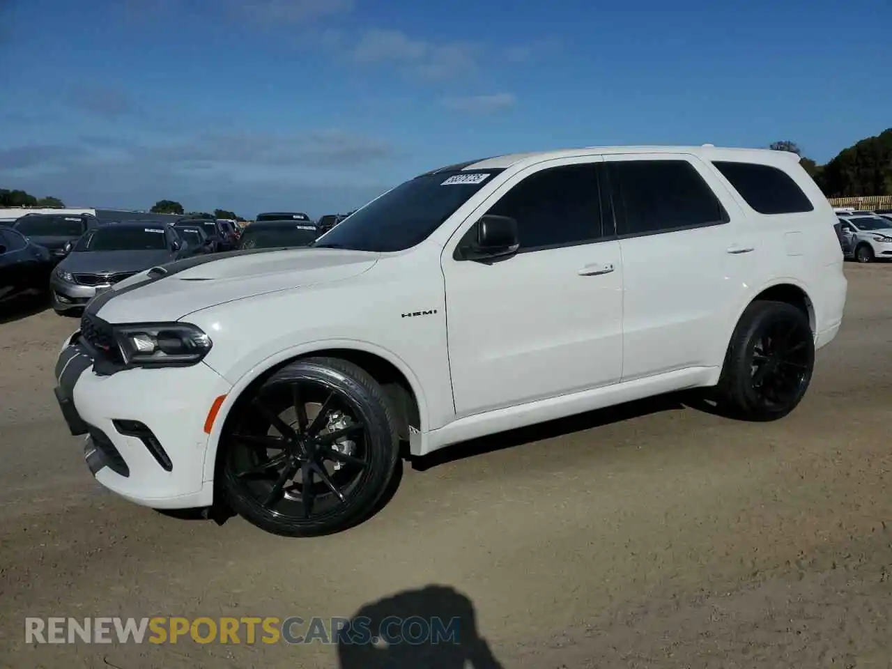 1 Photograph of a damaged car 1C4SDJCT0NC107189 DODGE DURANGO 2022