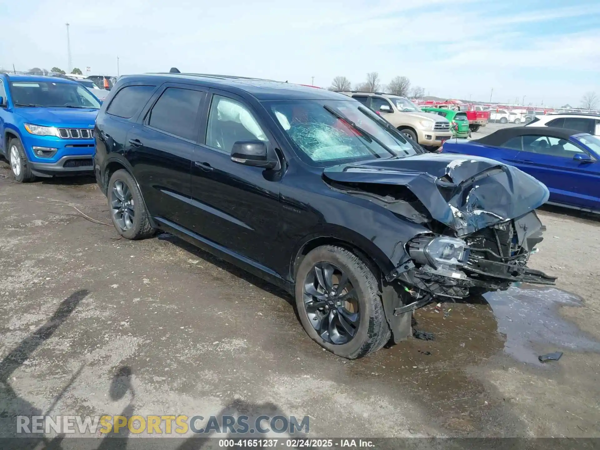 1 Photograph of a damaged car 1C4SDJCT0NC133162 DODGE DURANGO 2022