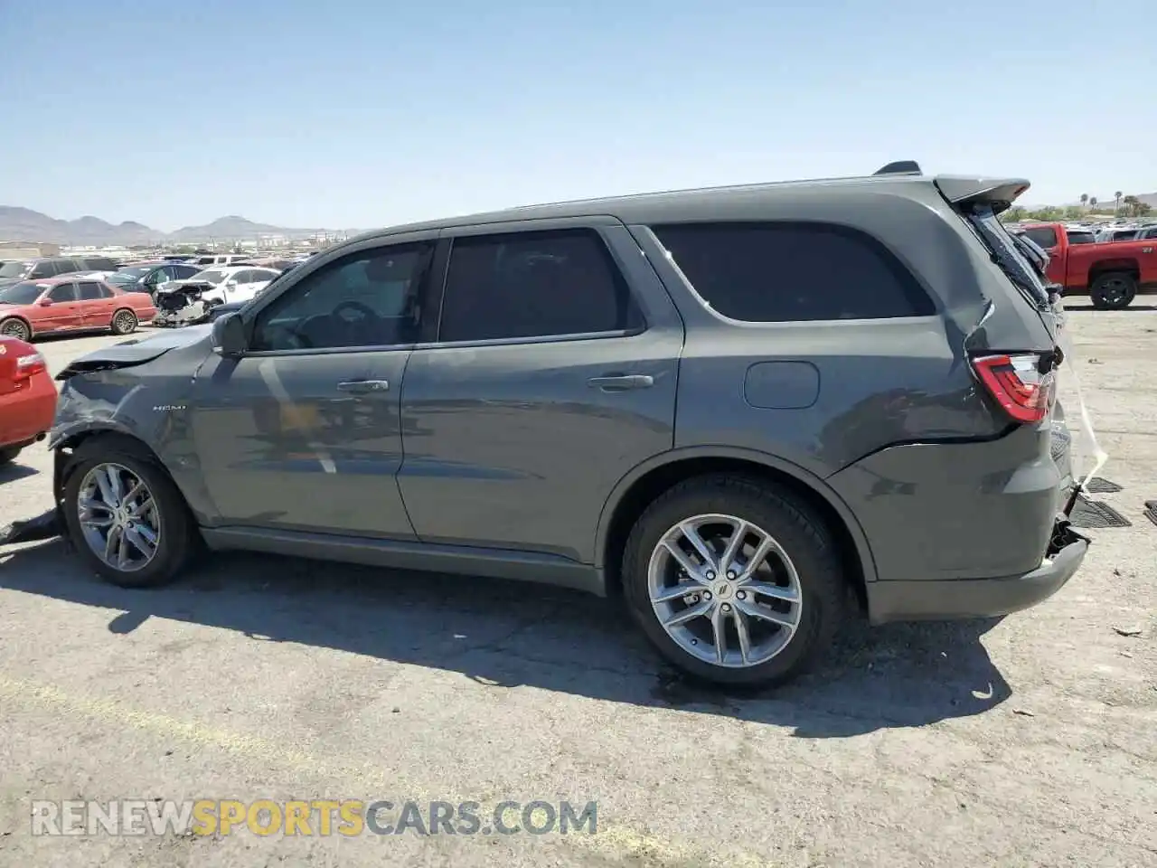 2 Photograph of a damaged car 1C4SDJCT1NC136202 DODGE DURANGO 2022