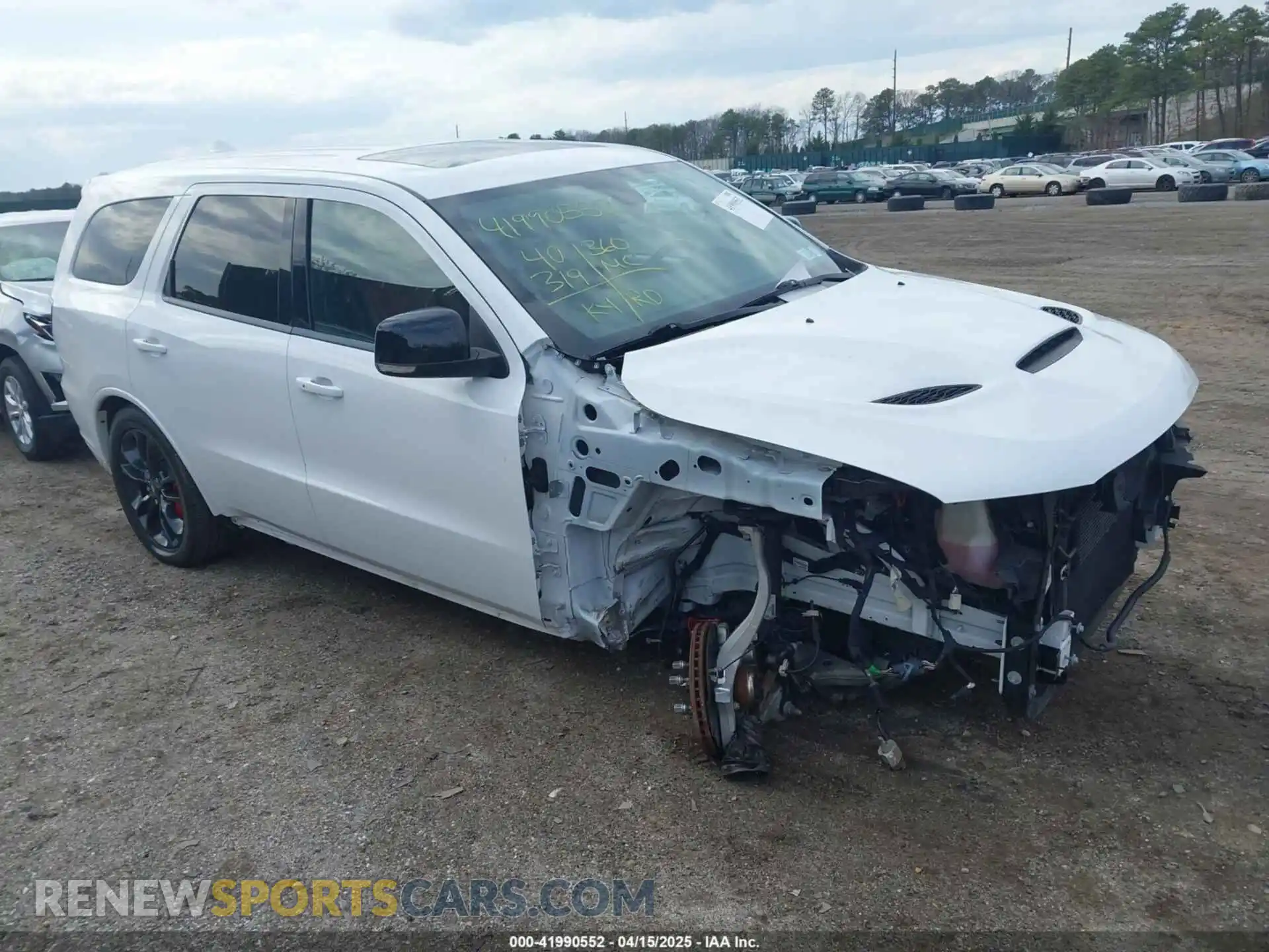 1 Photograph of a damaged car 1C4SDJCT1NC223078 DODGE DURANGO 2022