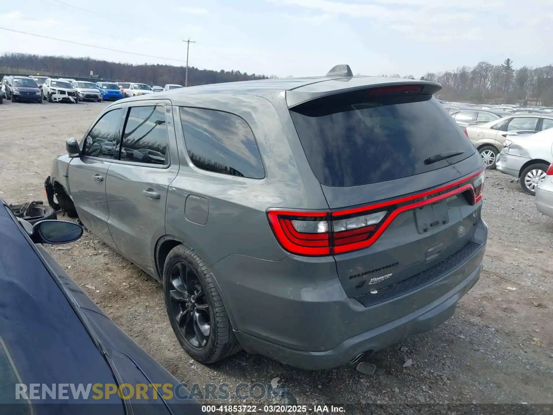 3 Photograph of a damaged car 1C4SDJCT2NC106688 DODGE DURANGO 2022