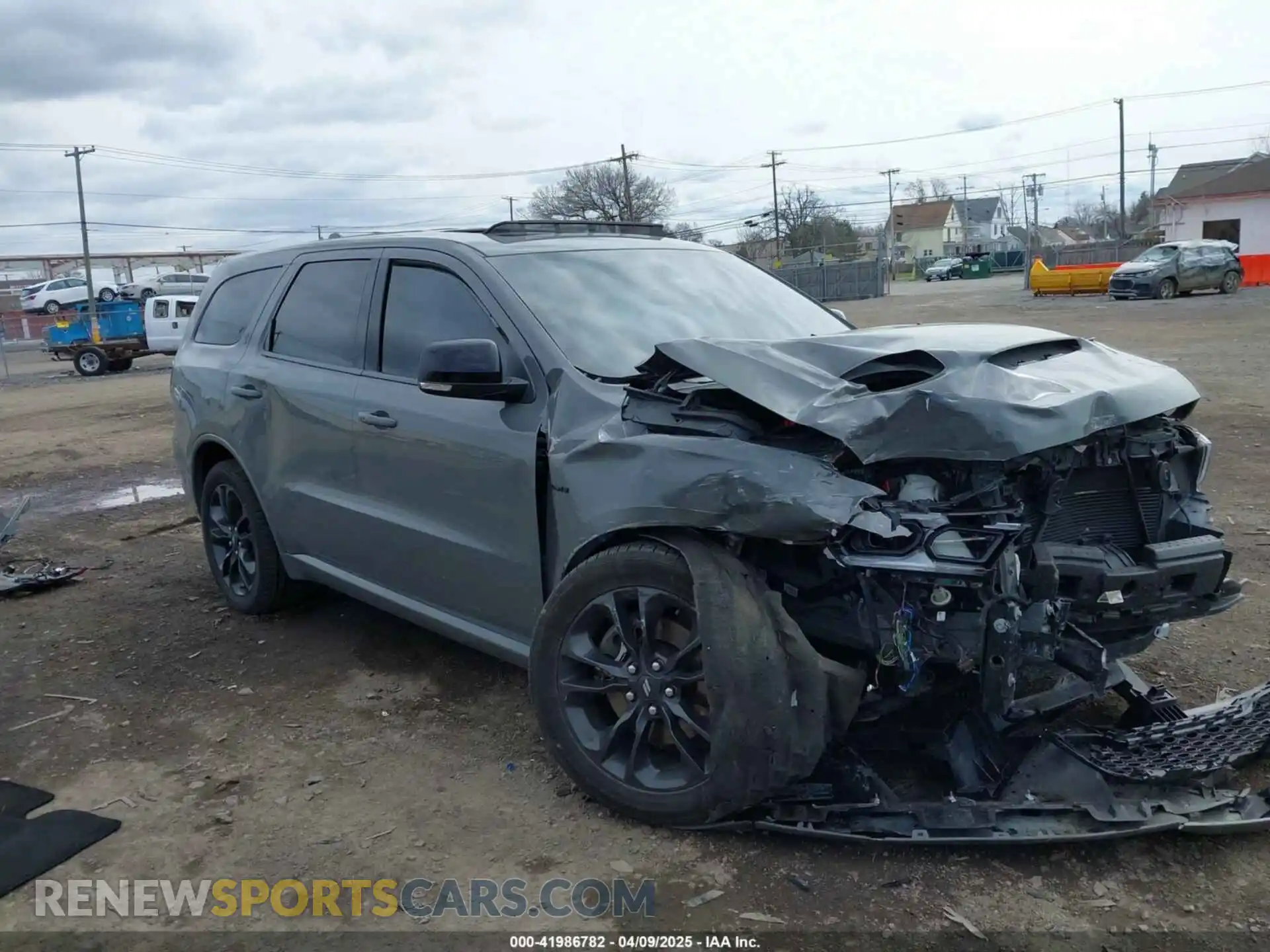1 Photograph of a damaged car 1C4SDJCT2NT207598 DODGE DURANGO 2022