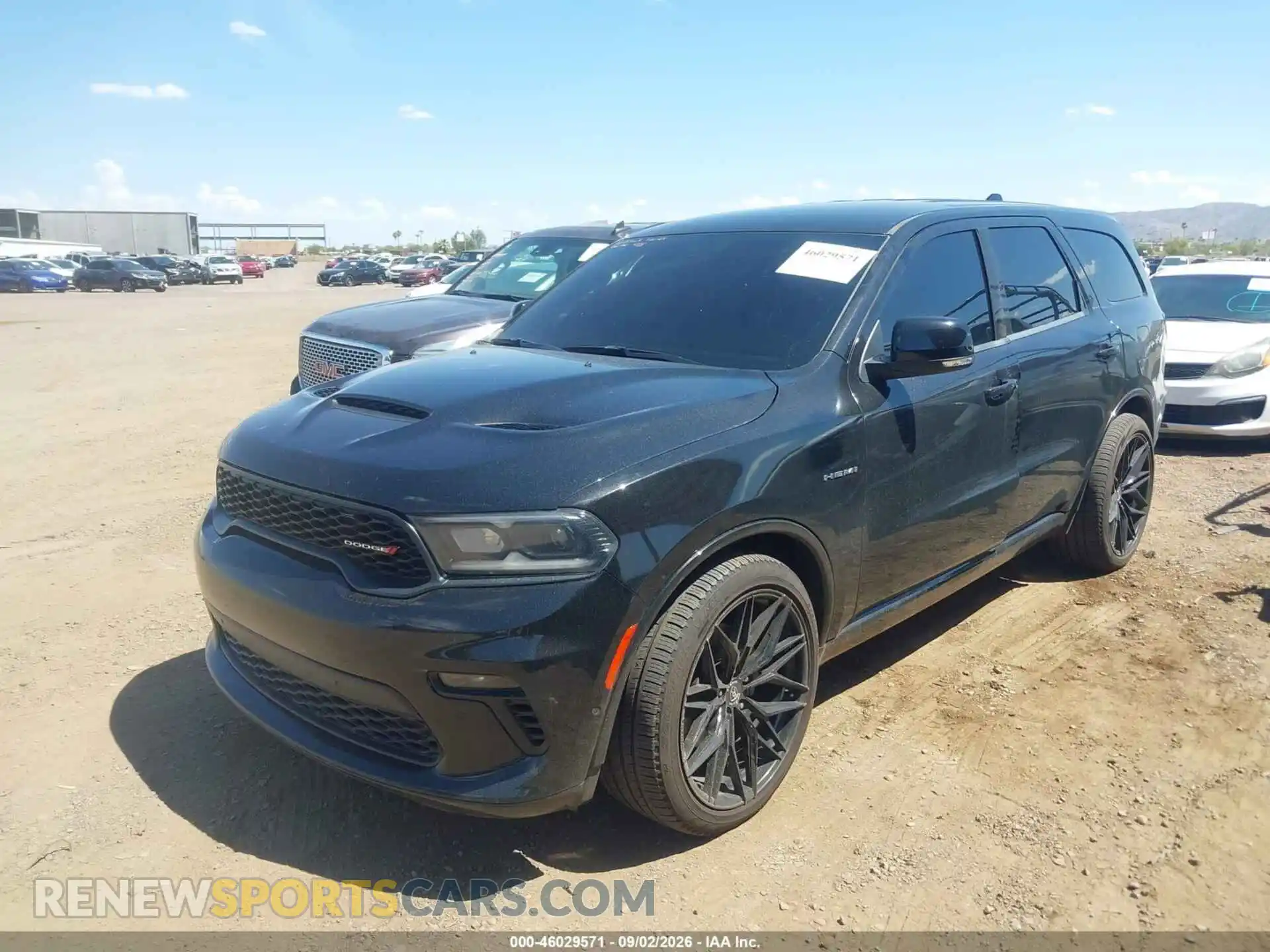 2 Photograph of a damaged car 1C4SDJCT3NC104335 DODGE DURANGO 2022