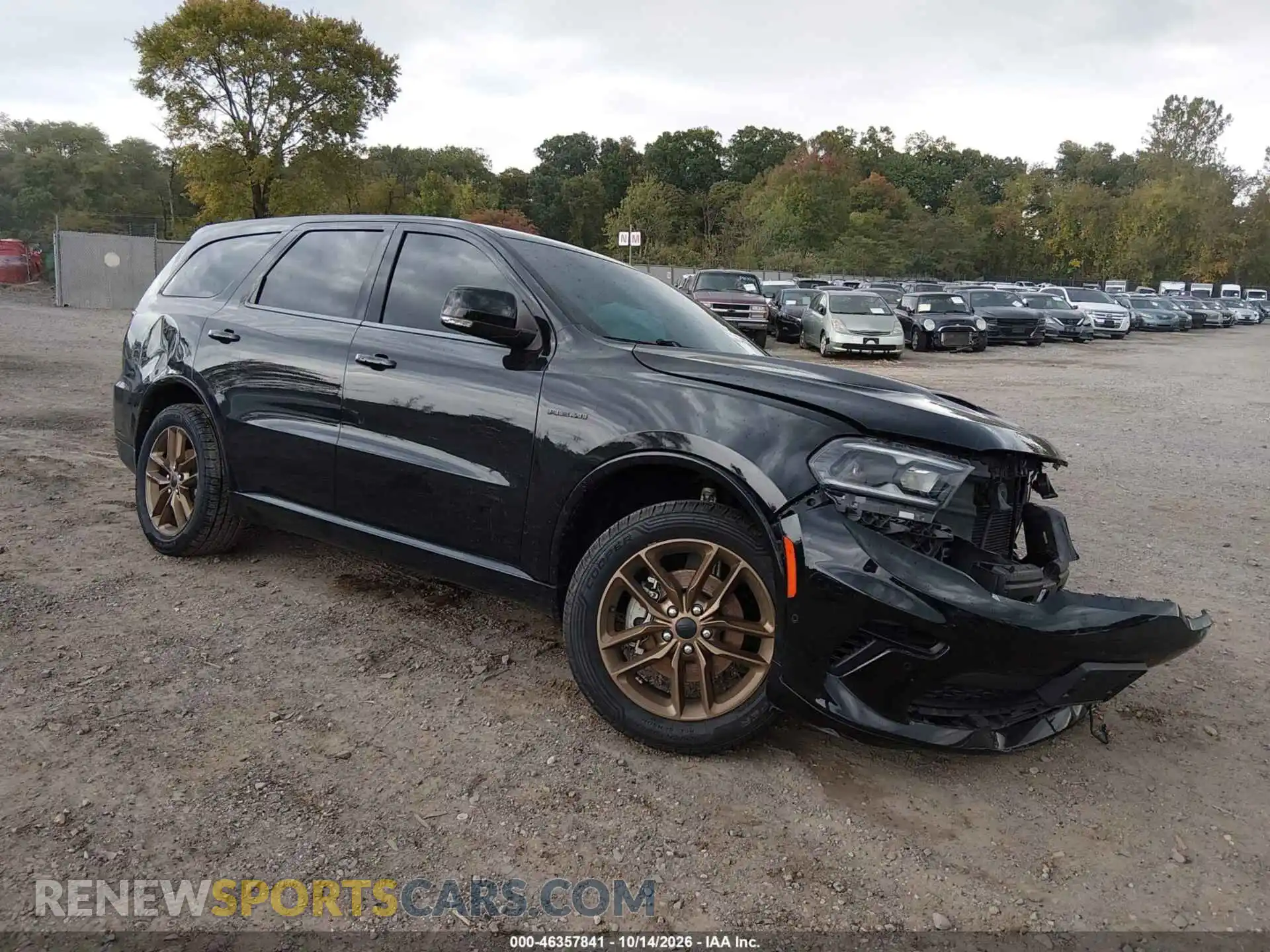 1 fotografías del automóvil dañado 1C4SDJCT3NC137660 DODGE DURANGO 2022