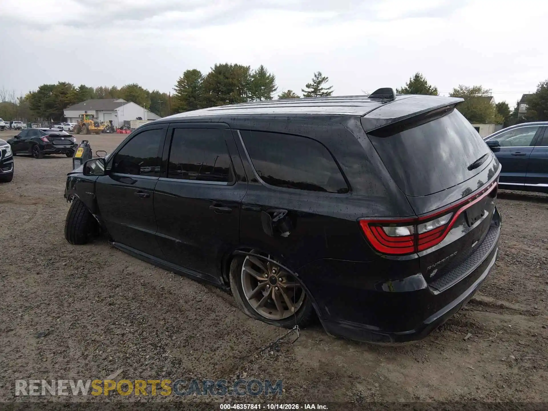 3 fotografías del automóvil dañado 1C4SDJCT3NC137660 DODGE DURANGO 2022