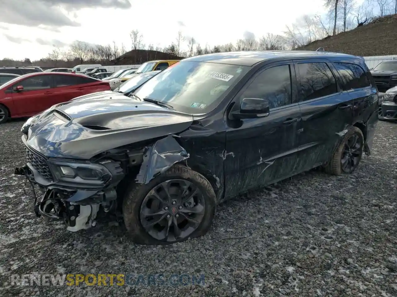 1 Photograph of a damaged car 1C4SDJCT3NC187894 DODGE DURANGO 2022