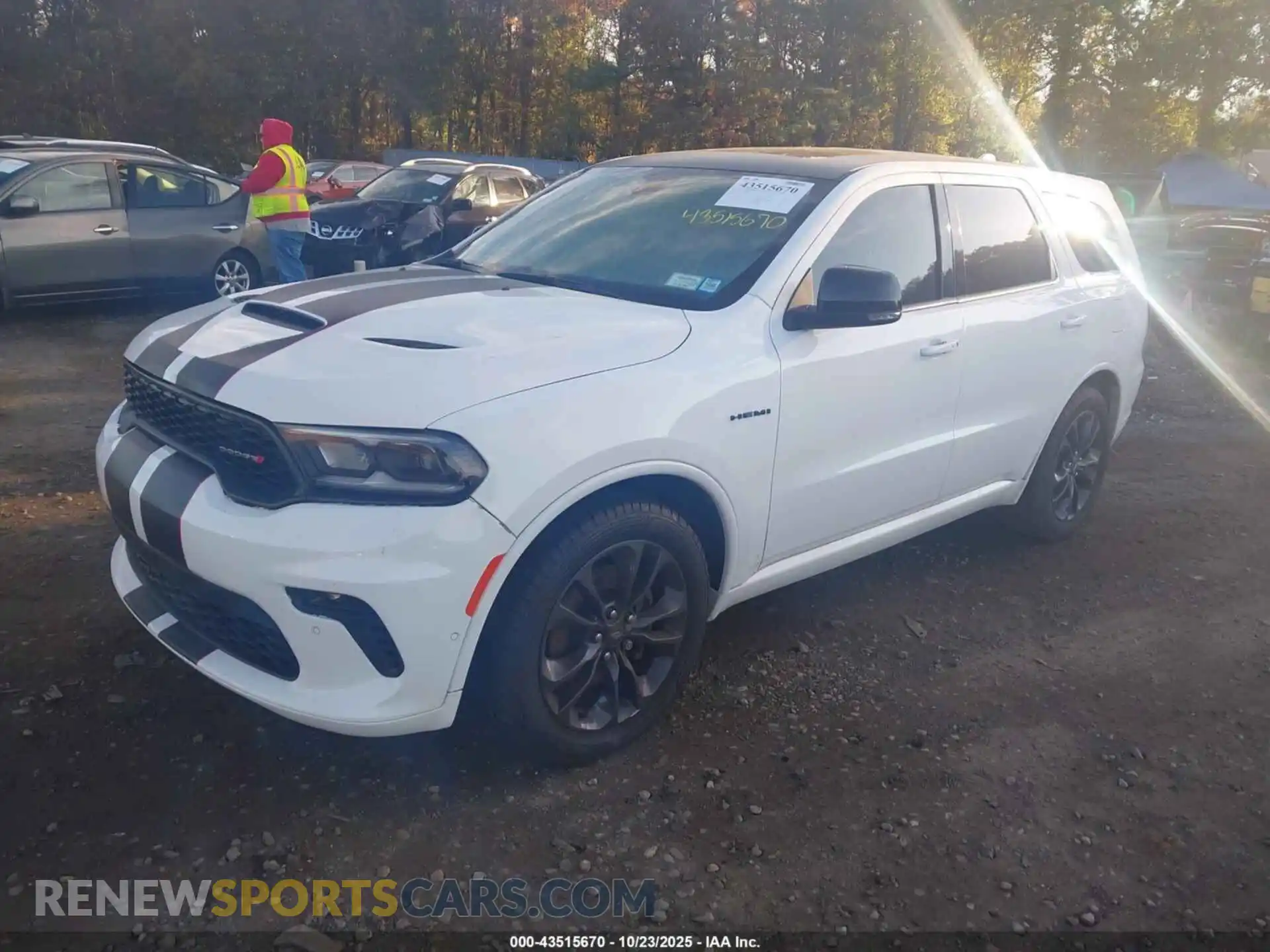 2 Photograph of a damaged car 1C4SDJCT3NC216116 DODGE DURANGO 2022