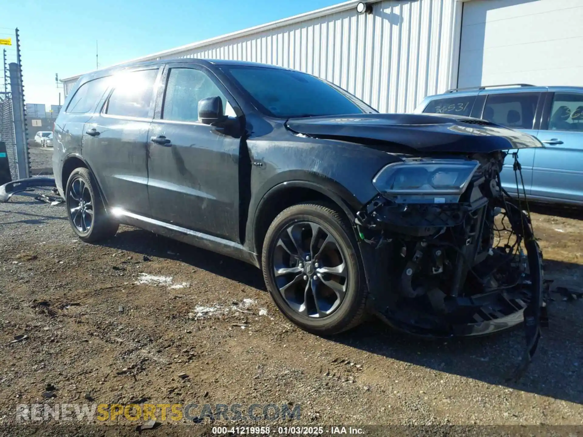 1 Photograph of a damaged car 1C4SDJCT3NC216195 DODGE DURANGO 2022