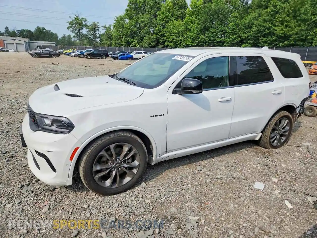 1 Photograph of a damaged car 1C4SDJCT3NC220764 DODGE DURANGO 2022
