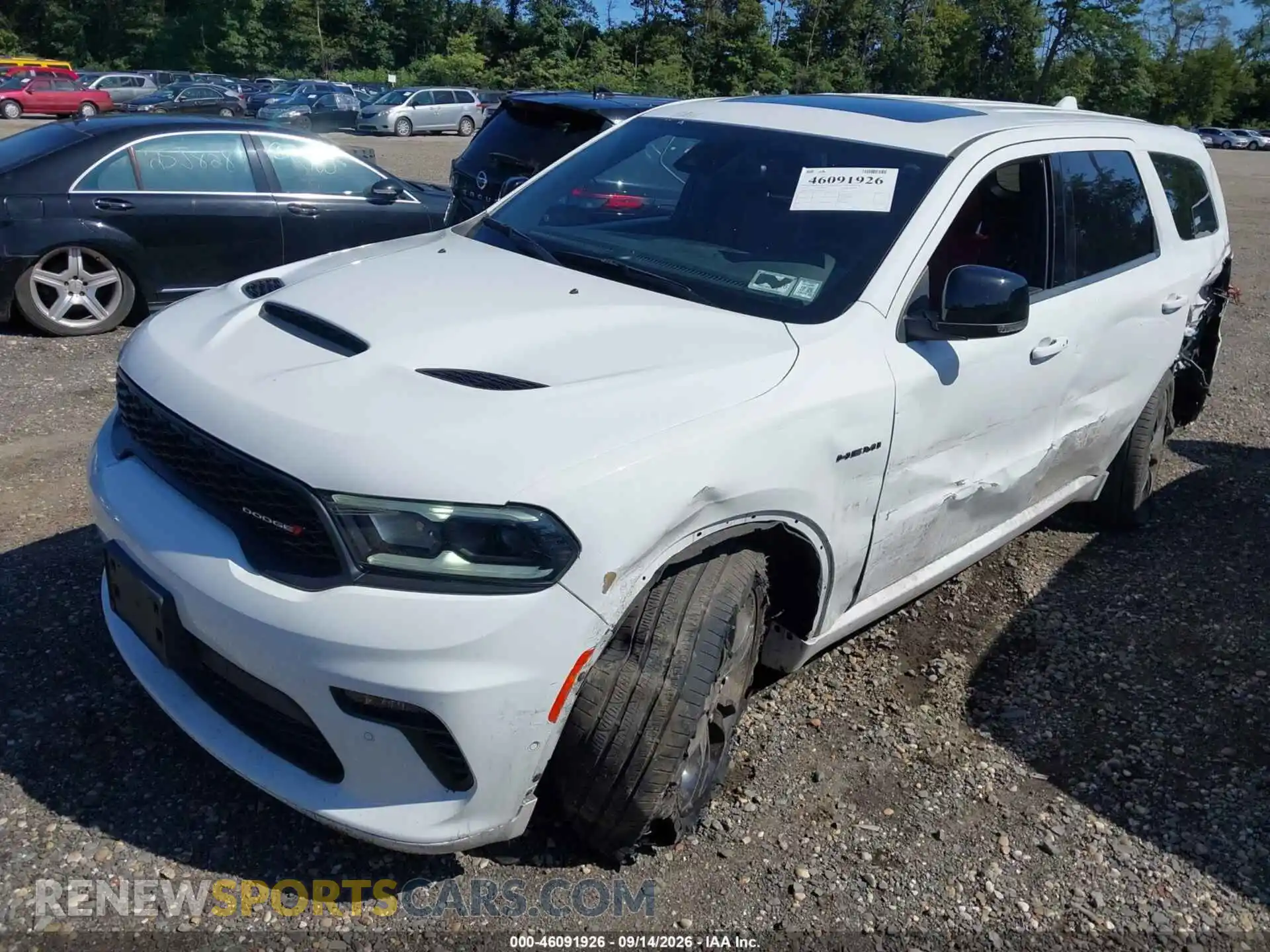 2 Photograph of a damaged car 1C4SDJCT4NC207523 DODGE DURANGO 2022