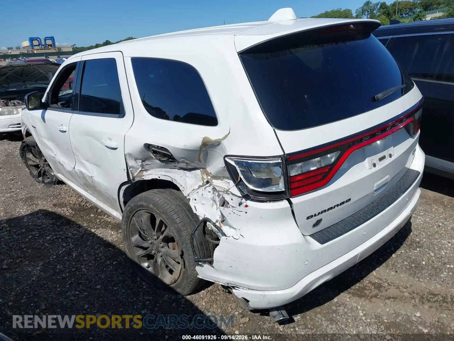 3 Photograph of a damaged car 1C4SDJCT4NC207523 DODGE DURANGO 2022