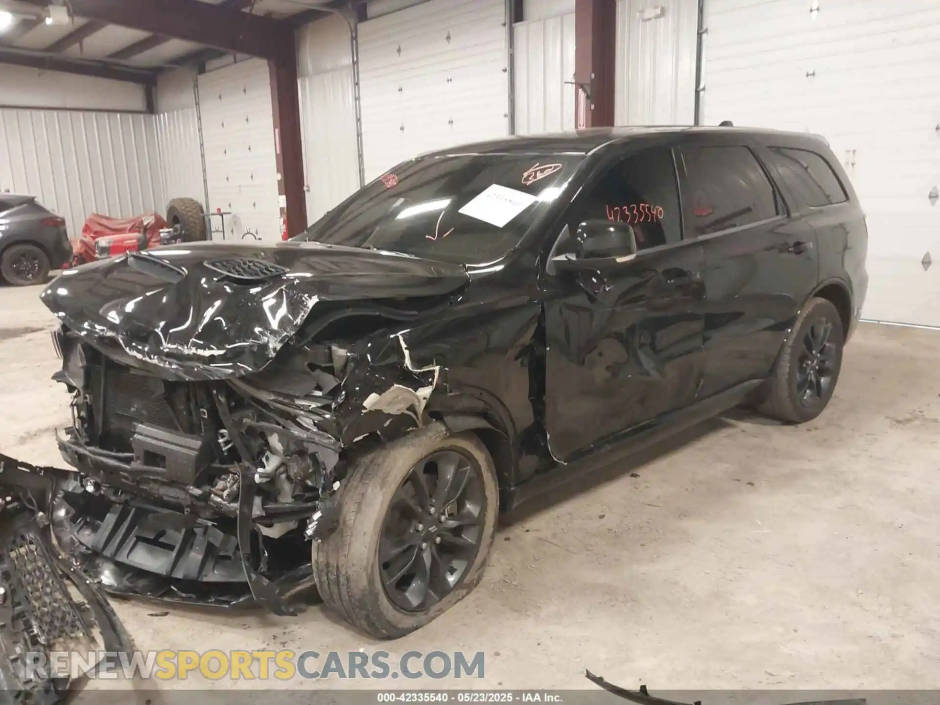 2 Photograph of a damaged car 1C4SDJCT4NC211801 DODGE DURANGO 2022