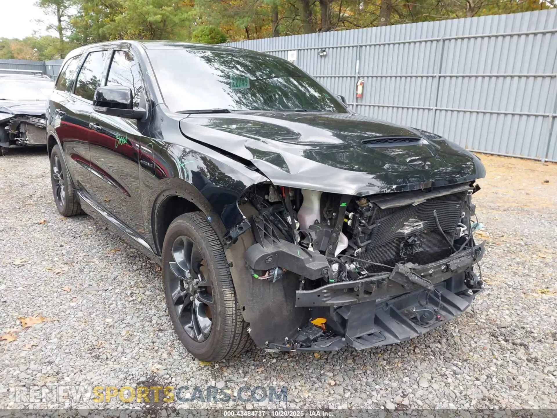 1 Photograph of a damaged car 1C4SDJCT4NC221387 DODGE DURANGO 2022