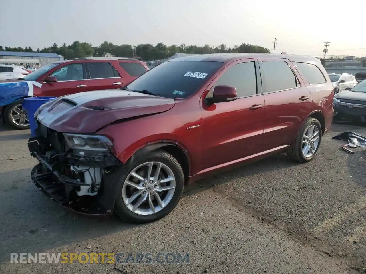 1 Photograph of a damaged car 1C4SDJCT5NC101114 DODGE DURANGO 2022