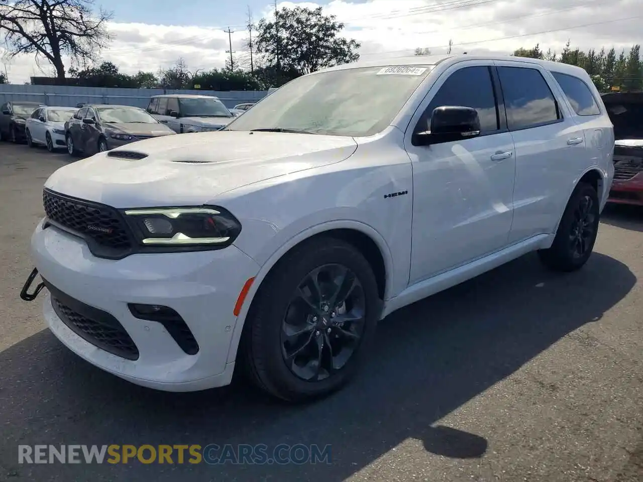 1 Photograph of a damaged car 1C4SDJCT5NC208275 DODGE DURANGO 2022