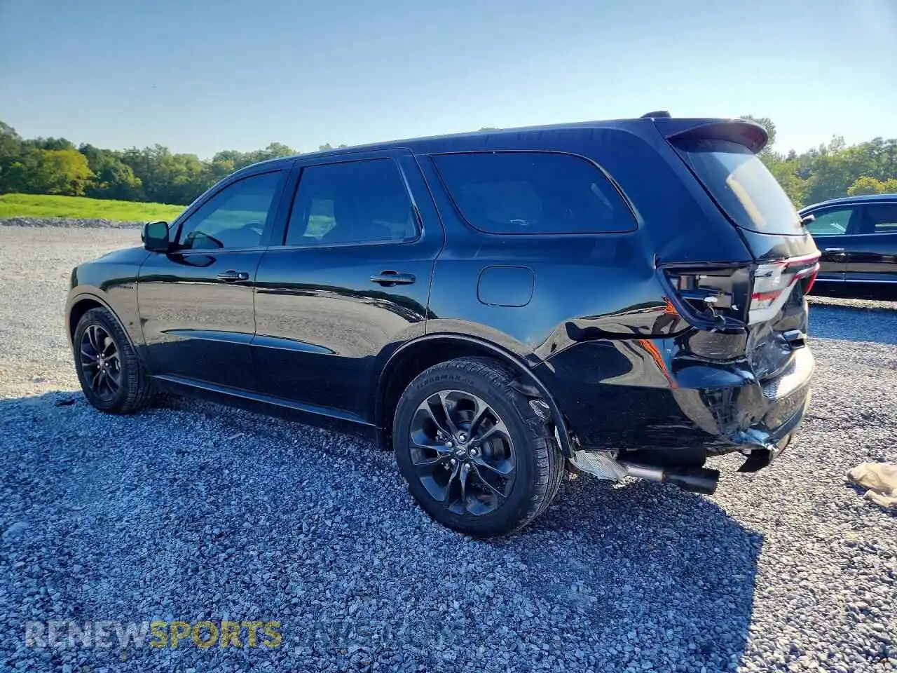2 Photograph of a damaged car 1C4SDJCT5NC220734 DODGE DURANGO 2022