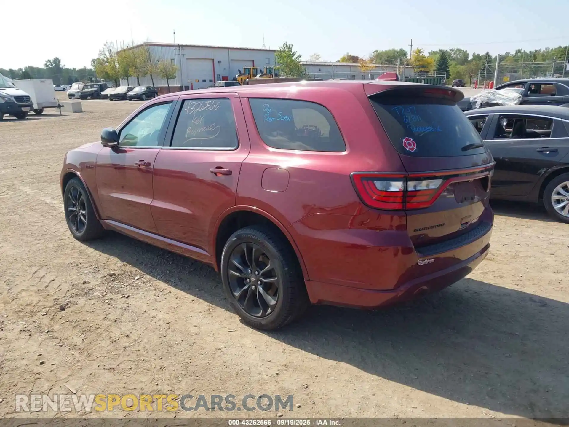 3 Photograph of a damaged car 1C4SDJCT6NC205904 DODGE DURANGO 2022