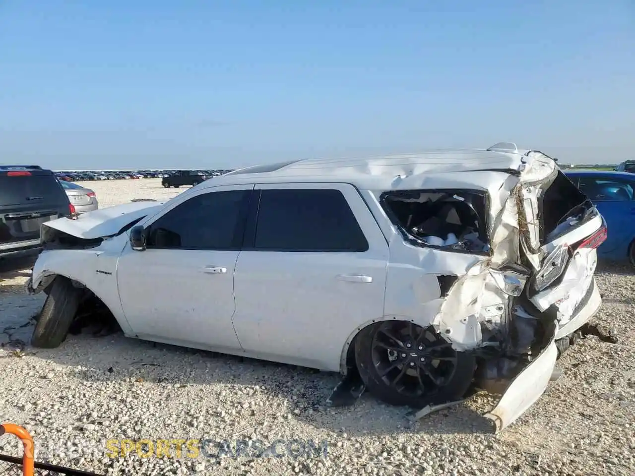 2 Photograph of a damaged car 1C4SDJCT6NC222654 DODGE DURANGO 2022