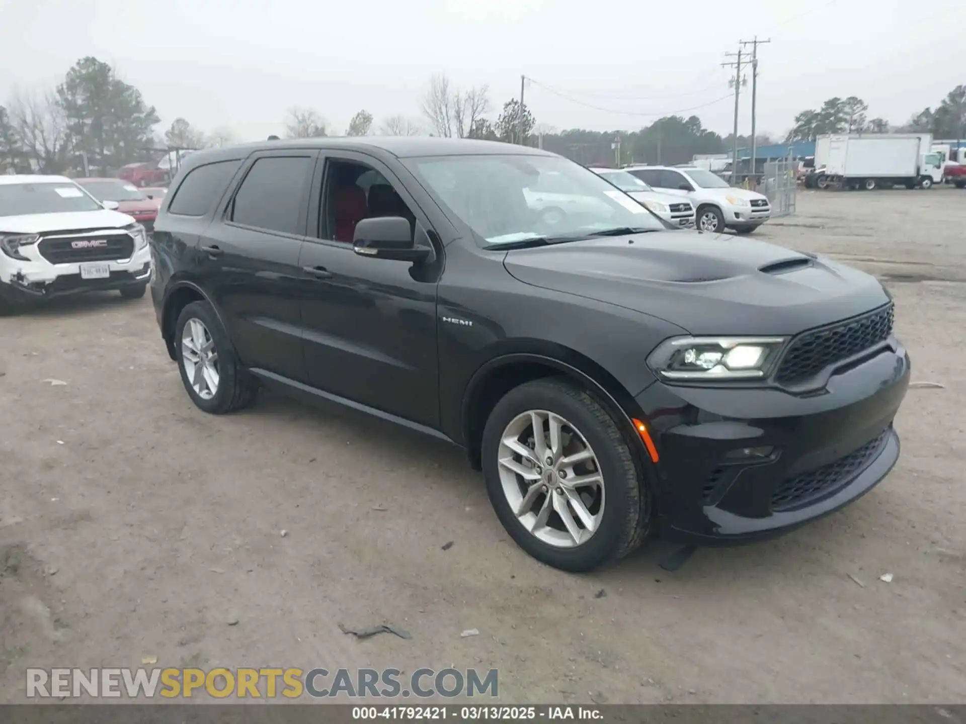 1 Photograph of a damaged car 1C4SDJCT6NC230513 DODGE DURANGO 2022