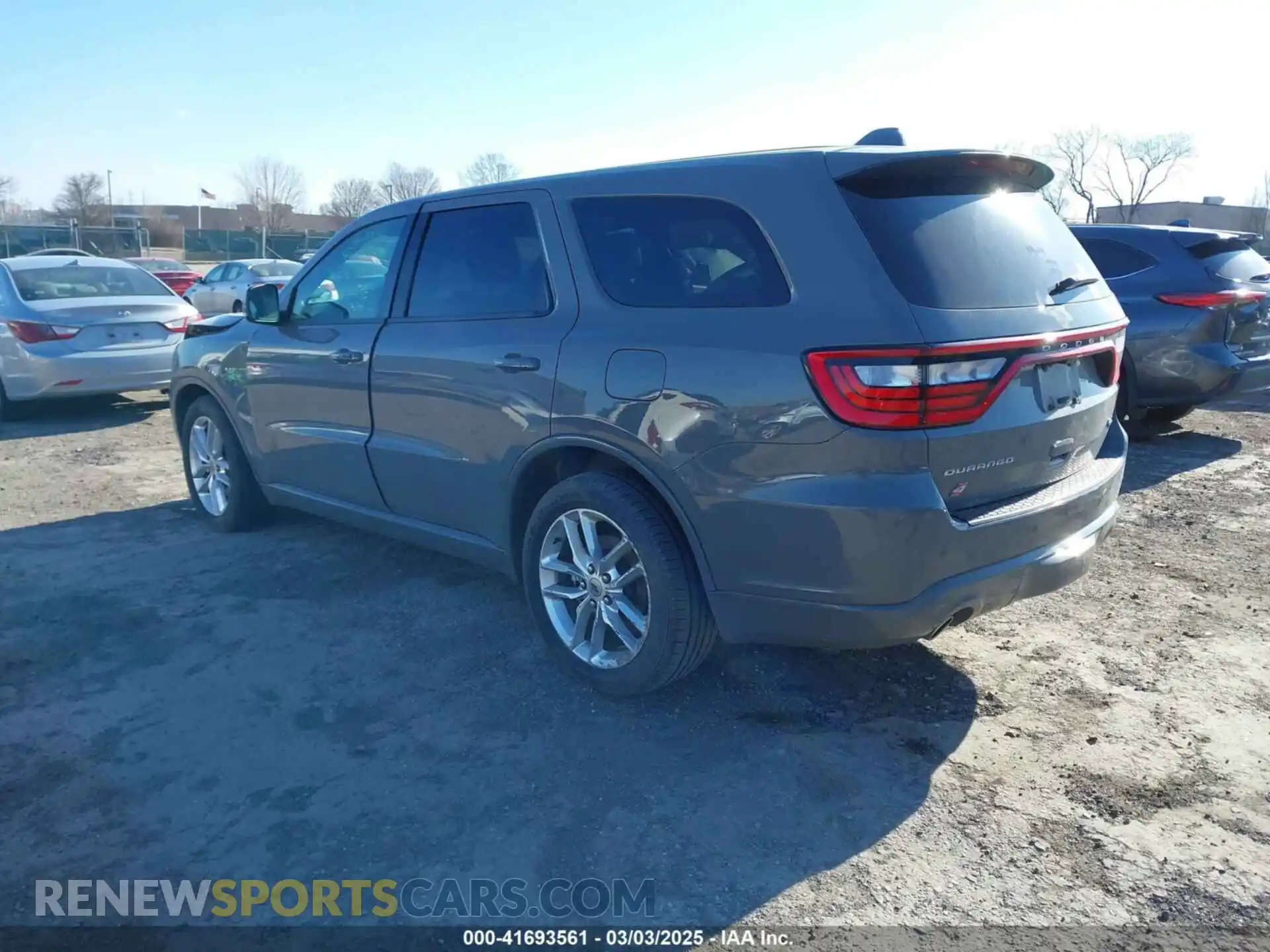 3 Photograph of a damaged car 1C4SDJCT7NC134535 DODGE DURANGO 2022