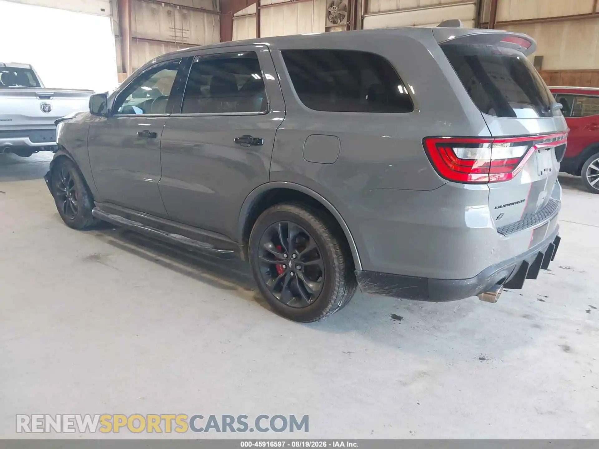3 fotografías del automóvil dañado 1C4SDJCT7NC196677 DODGE DURANGO 2022