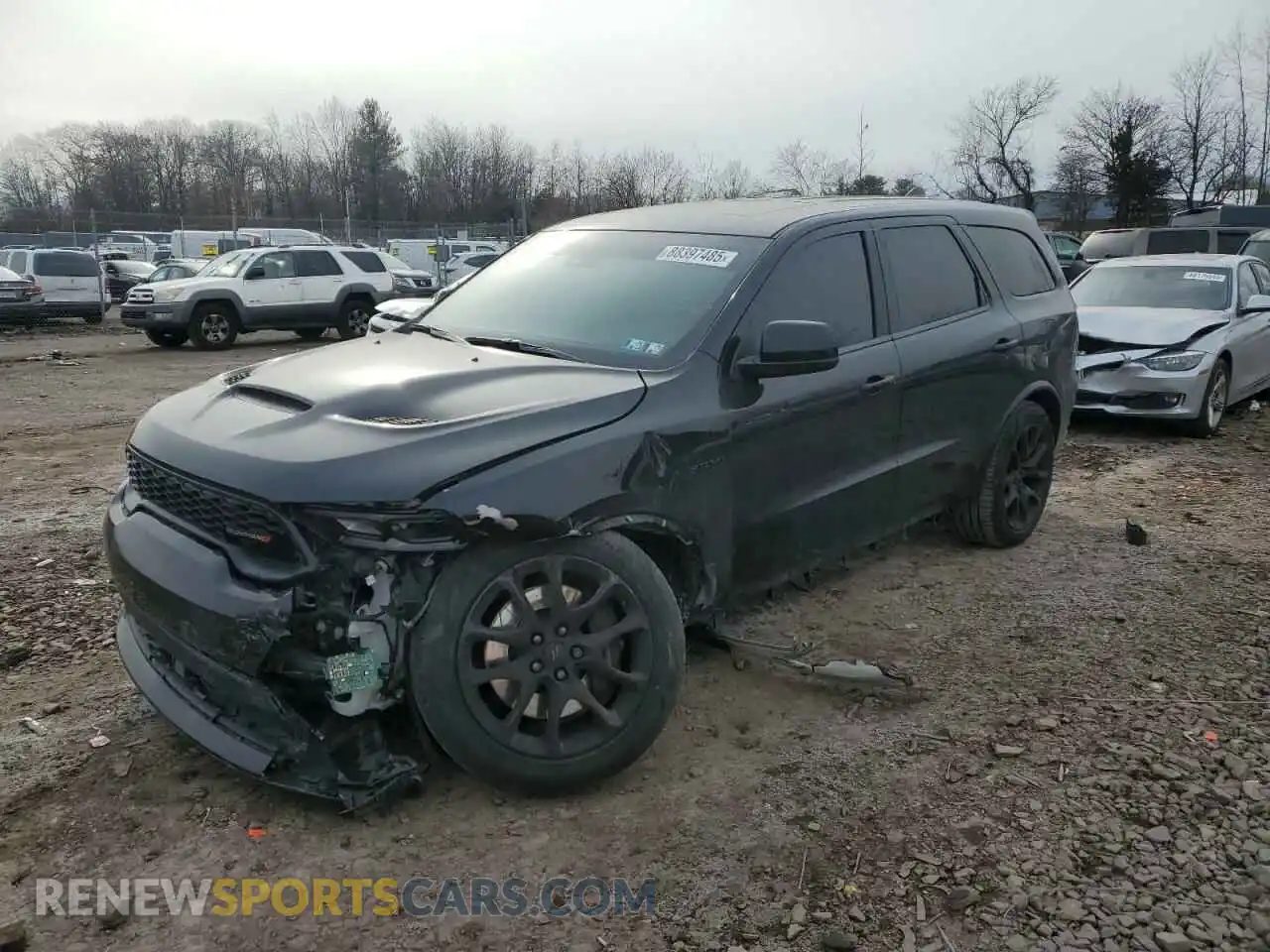 1 Photograph of a damaged car 1C4SDJCT7NC208679 DODGE DURANGO 2022