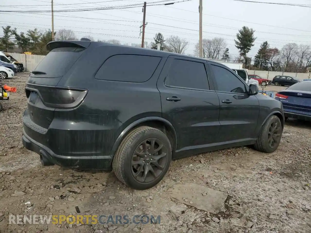 3 Photograph of a damaged car 1C4SDJCT7NC208679 DODGE DURANGO 2022