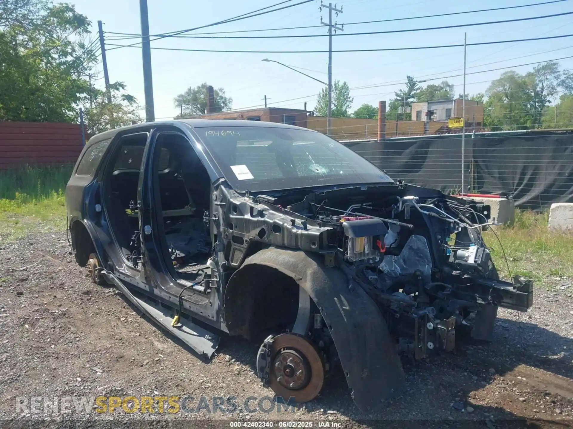1 Photograph of a damaged car 1C4SDJCT8NC194694 DODGE DURANGO 2022