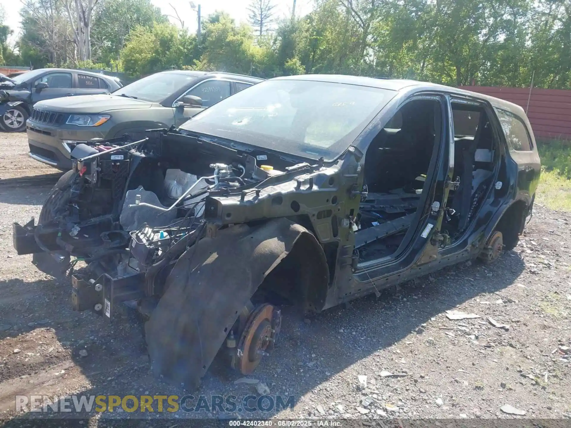 2 Photograph of a damaged car 1C4SDJCT8NC194694 DODGE DURANGO 2022